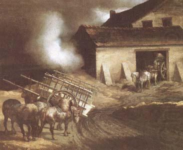 The Quicklime Works (mk09), Theodore   Gericault